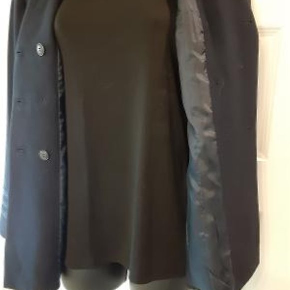 Vintage Kasper ASL Double Breasted Navy Jacket - Picture 6 of 9